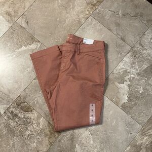NWT OLD NAVY Pixie Pants Women’s 12 Regular Coral Pink